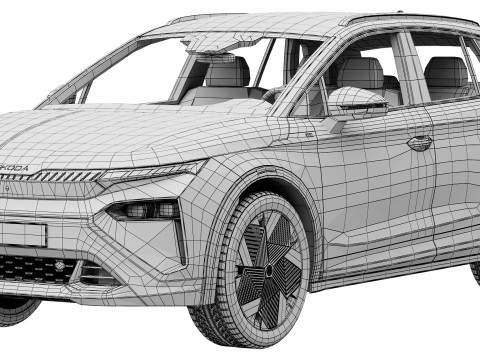 Skoda Elroq First Edition 3D मॉडल