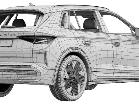 Skoda Elroq First Edition 3D Model