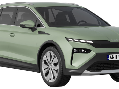 Skoda Elroq 3D मॉडल