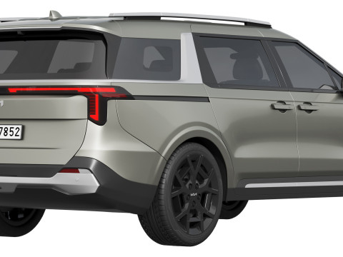 Kia Carnival 2025 3D Model