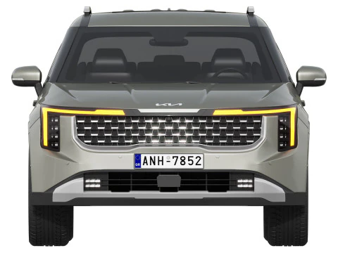 Kia Carnival 2025 3D Model