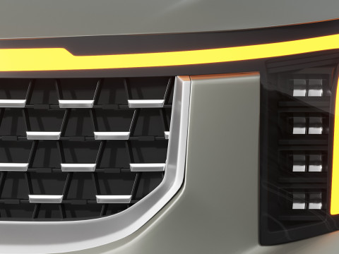 Kia Carnival 2025 3D Model