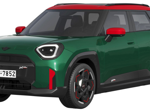 Mini John Cooper Works Aceman 3D Model