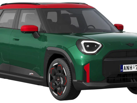 Mini John Cooper Works Aceman 3D Model