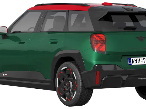 Mini John Cooper Works Aceman 3D Model