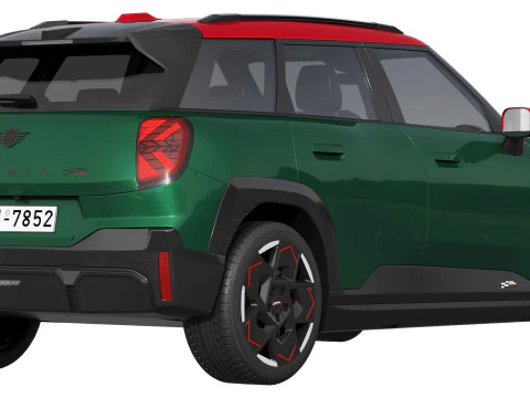Mini John Cooper Works Aceman 3D Model