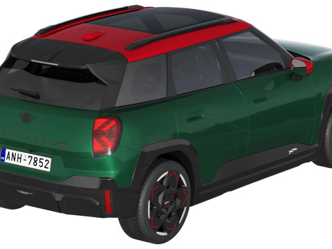 Mini John Cooper Works Aceman Modelo 3D