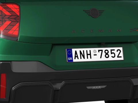 Mini John Cooper Works Aceman 3D Model