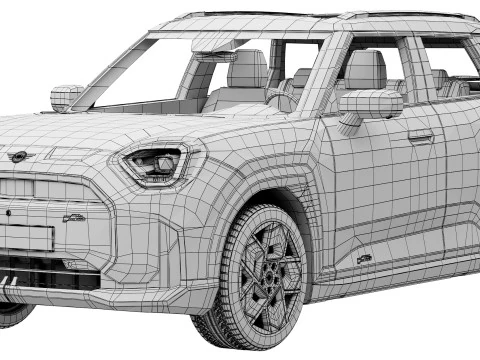 Mini John Cooper Works Aceman 3D Model