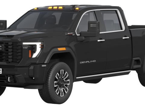 GMC Sierra Denali 2500HD 2025 3D Model