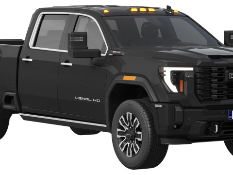 GMC Sierra Denali 2500HD 2025 Model 3D