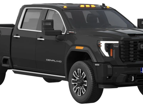 GMC Sierra Denali 2500HD 2025 3D Model