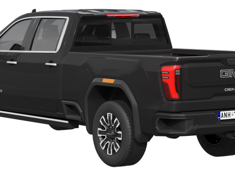 GMC Sierra Denali 2500HD 2025 Model 3D