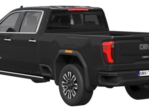 GMC Sierra Denali 2500HD 2025 3D Model