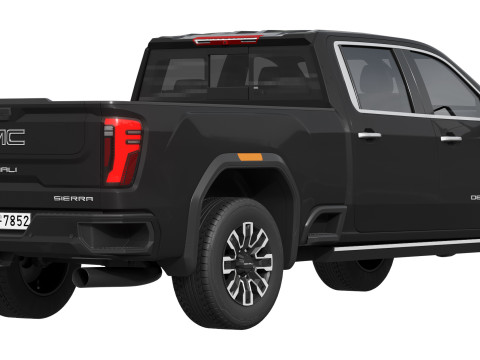 GMC Sierra Denali 2500HD 2025 Model 3D