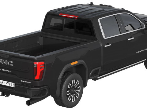GMC Sierra Denali 2500HD 2025 Model 3D