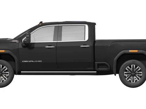GMC Sierra Denali 2500HD 2025 3D Model