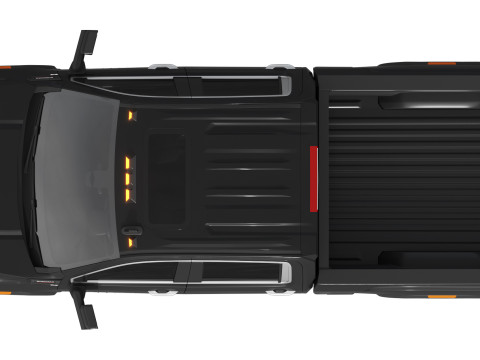 GMC Sierra Denali 2500HD 2025 Model 3D