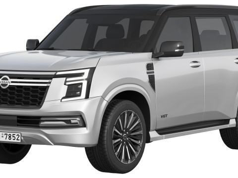 Nissan Patrol 2025 3D 모델