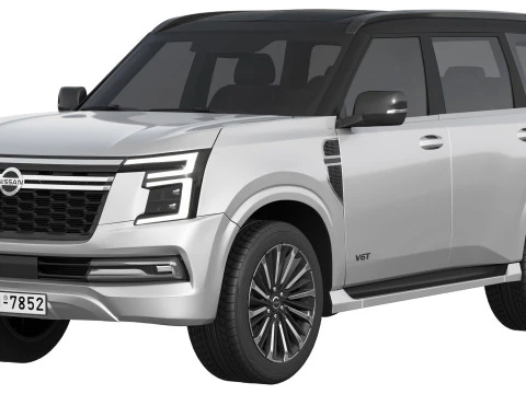 Nissan Patrol 2025 Modello 3D