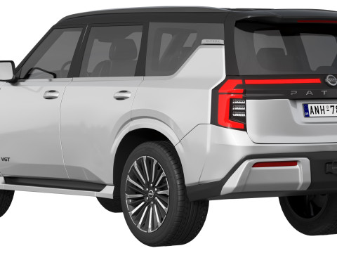Nissan Patrol 2025 3D 模型