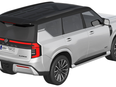 Nissan Patrol 2025 3D 模型