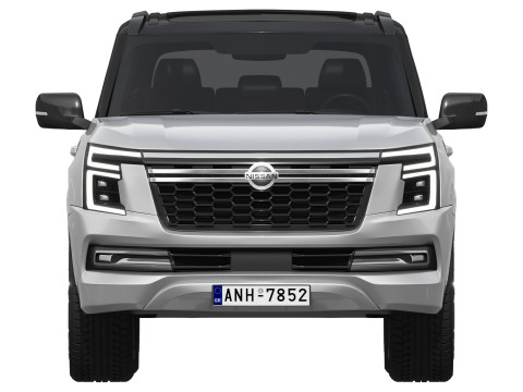 Nissan Patrol 2025 3D 模型