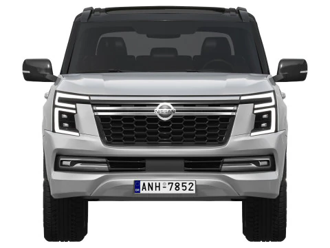 Nissan Patrol 2025 3D Model