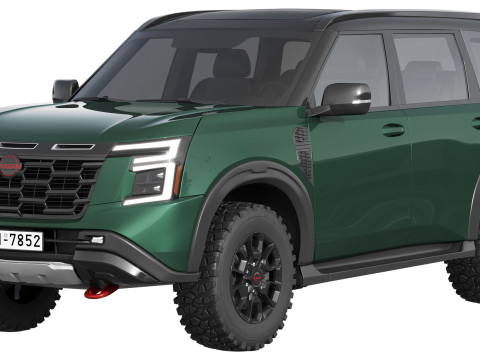 Nissan Armada 2025 3D 모델