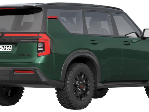 Nissan Armada 2025 Modelo 3D