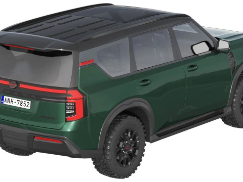 Nissan Armada 2025 3D Model
