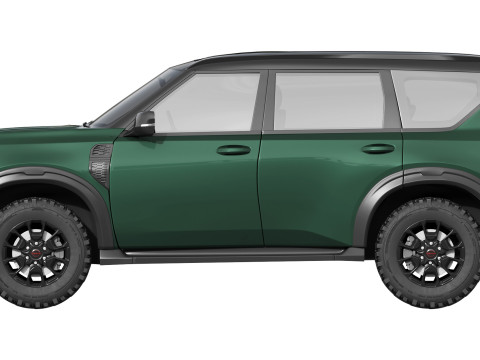 Nissan Armada 2025 Modelo 3D