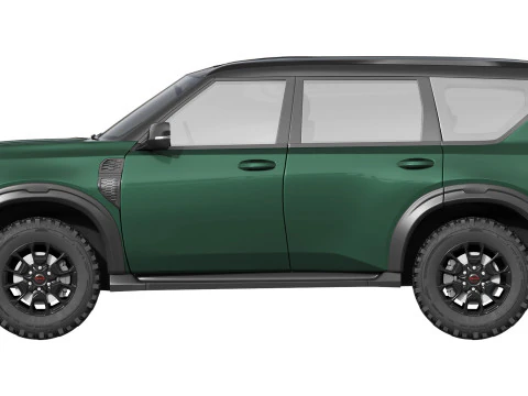 Nissan Armada 2025 3D Model