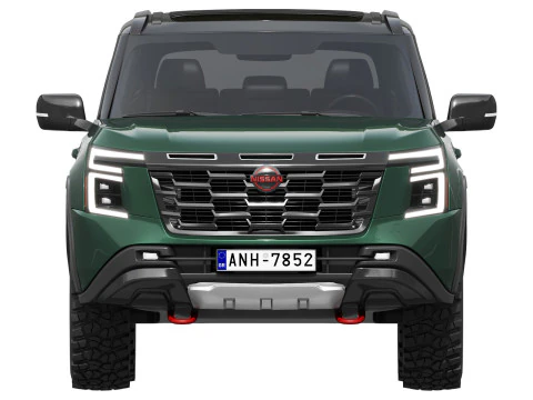 Nissan Armada 2025 3D Model