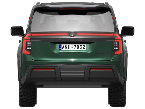 Nissan Armada 2025 Modelo 3D