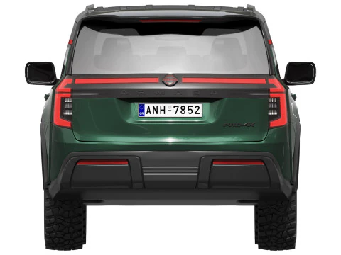 Nissan Armada 2025 3D Model