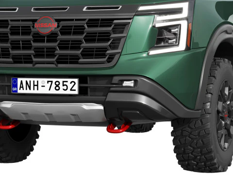 Nissan Armada 2025 3D Model