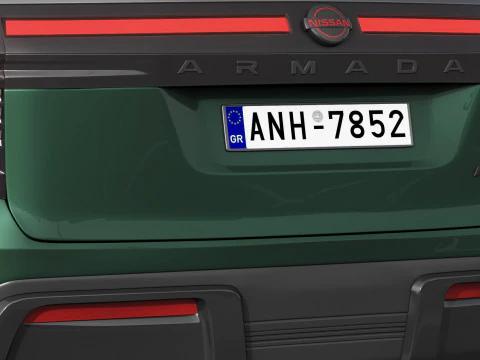 Nissan Armada 2025 3D Model