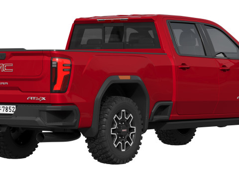 GMC Sierra HD AT4X 2025 3Dモデル