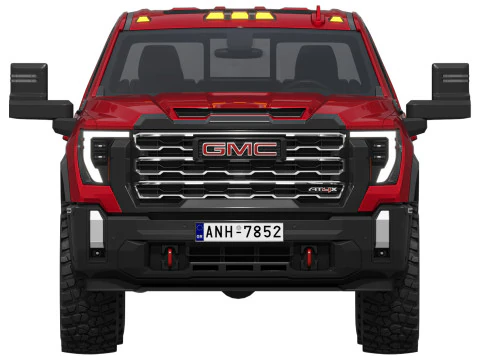 GMC Sierra HD AT4X 2025 Model 3D