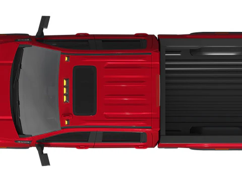 GMC Sierra HD AT4X 2025 Model 3D