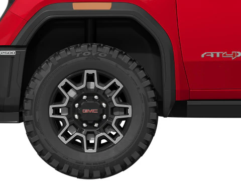 GMC Sierra HD AT4X 2025 Model 3D