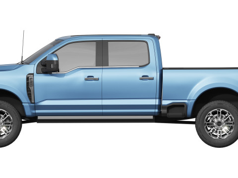 F-350 Super Duty Limited Edition 2024 3Dモデル
