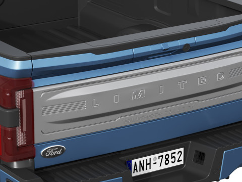 F-350 Super Duty Limited Edition 2024 3Dモデル