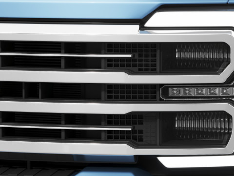 F-350 Super Duty Limited Edition 2024 3Dモデル