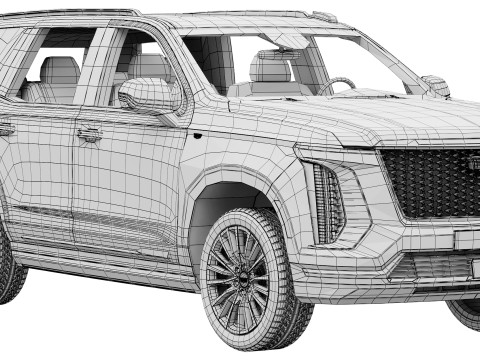 Cadillac Escalade 2025 3Dモデル