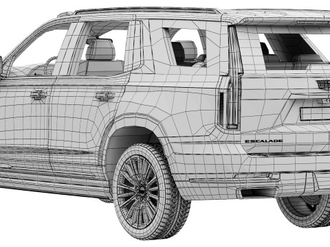 Cadillac Escalade 2025 3Dモデル