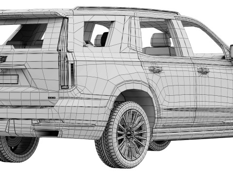 Cadillac Escalade 2025 3Dモデル