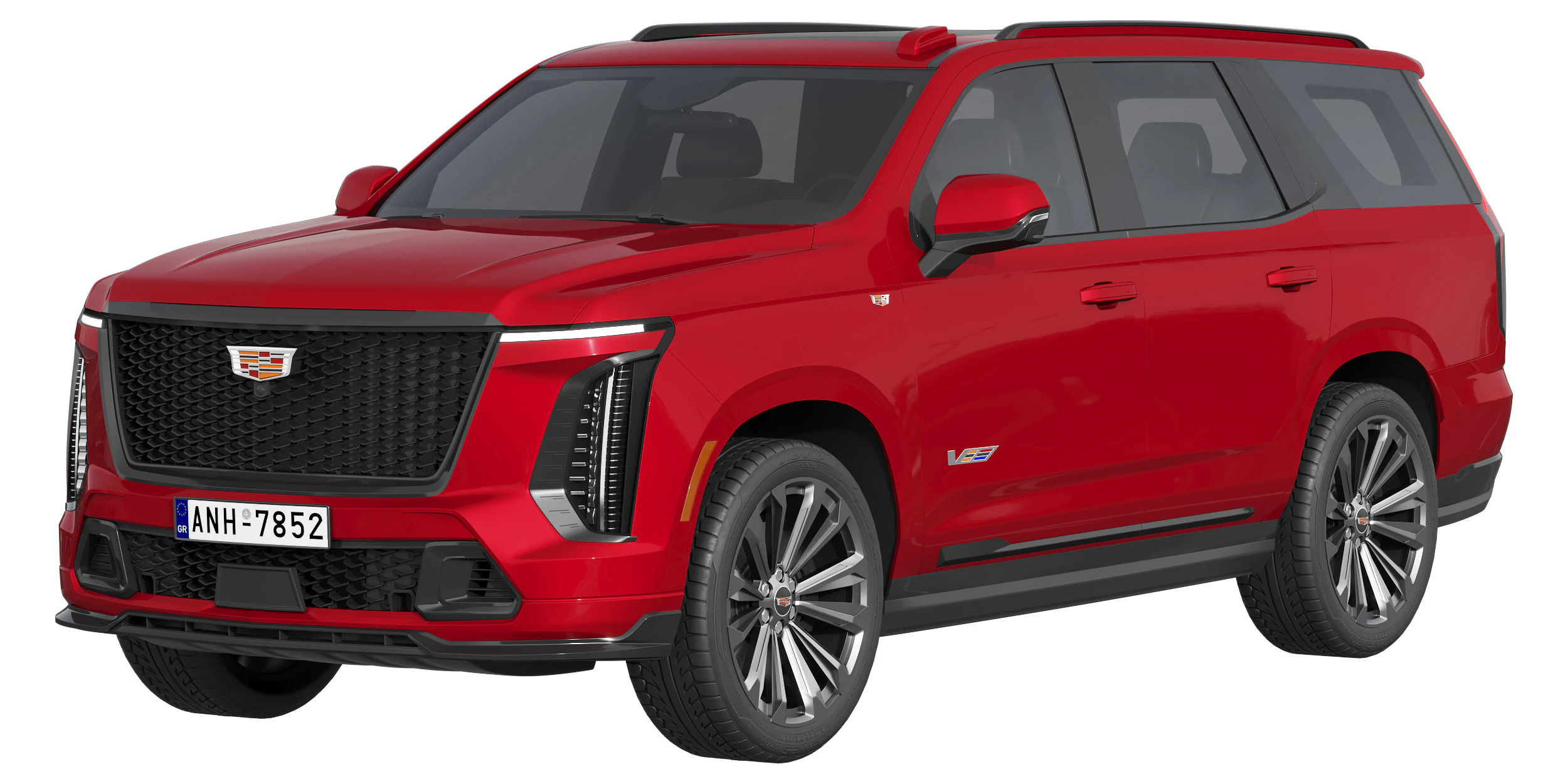 Cadillac Escalade V 2025 3D Model .c4d .max .obj .3ds .fbx .stl .blend 