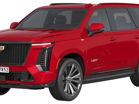 Cadillac Escalade V 2025 3D Модель